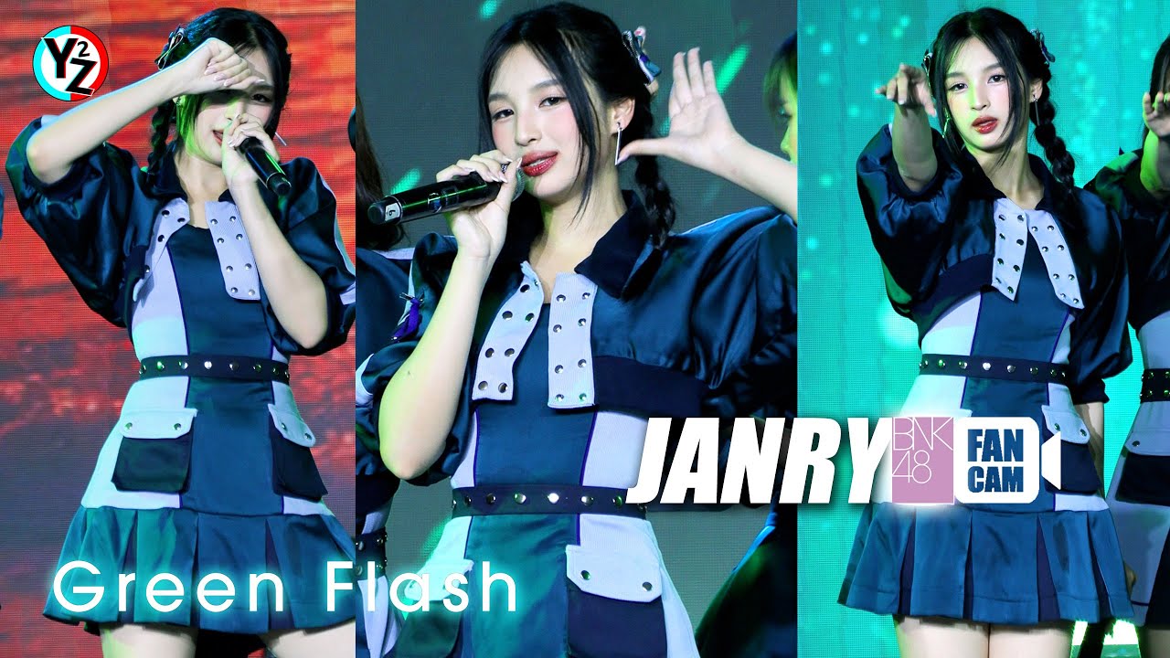 Janry BNK48 Fancam - Green Flash BNK48 18th Single 1st Performance@JAPAN EXPO THAILAND 2025 | 250209
