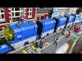 Lego mini-Space Monorail with 5 cars