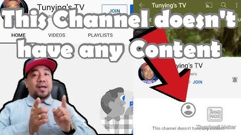 Paano i-fix ang This channel doesn