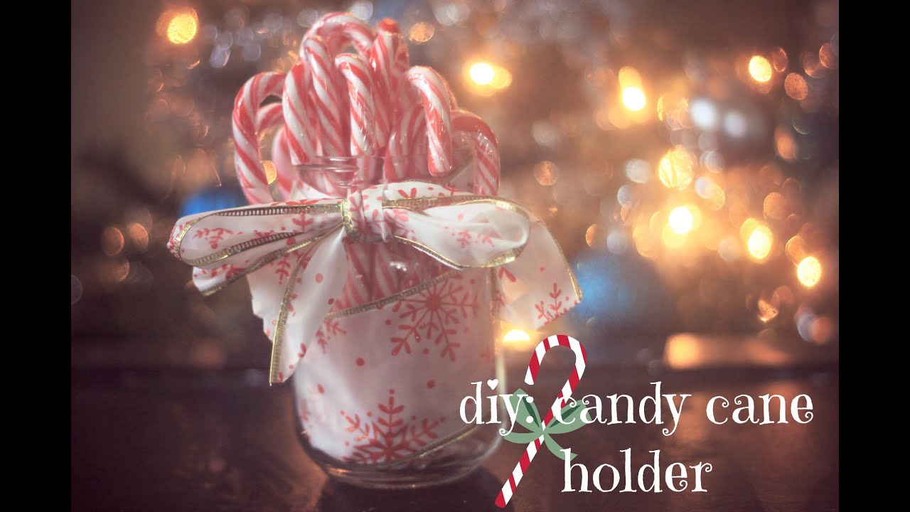 DIY Candy Cane Holder YouTube
