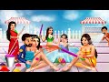       girls holi party saas bahu ki kahani  hindi moral stories  fairy tales