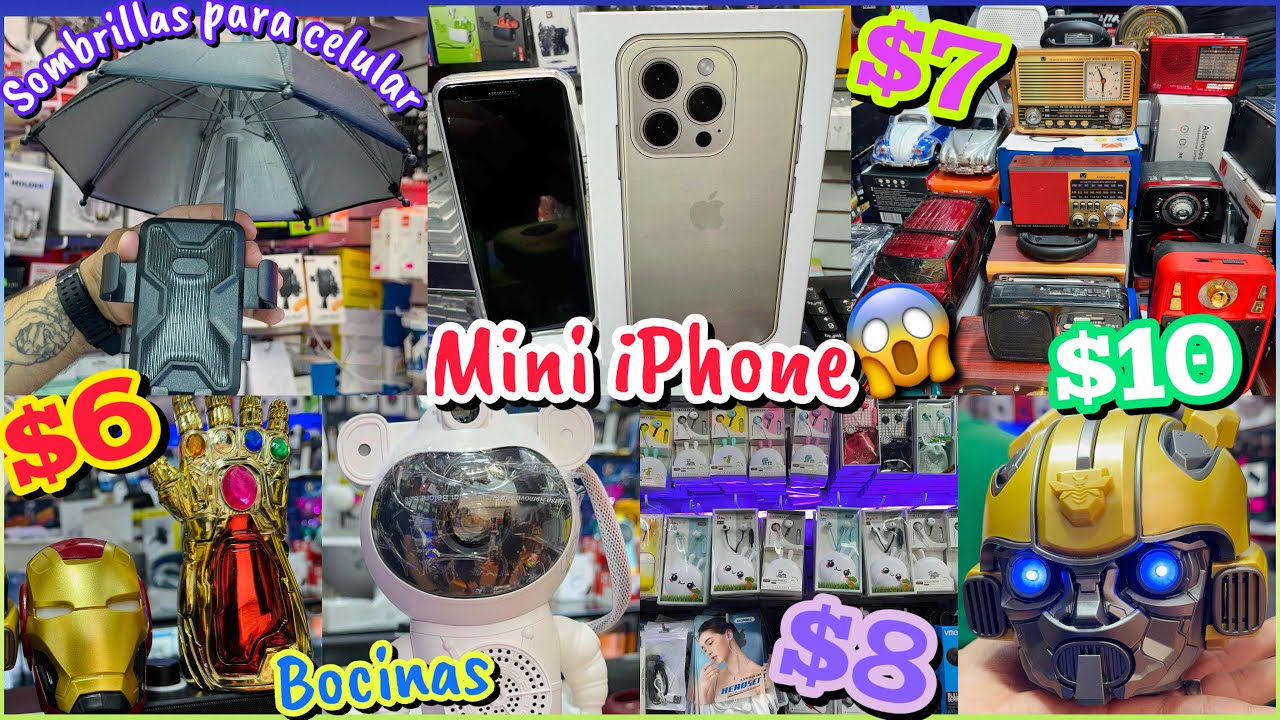 📱NUEVA TIENDA de ELECTRÓNICA BARATA ¡DESDE $6 PESOS!🤑 BOCINAS, CARGADORES, AUDÍFONOS / CENTRO CDMX