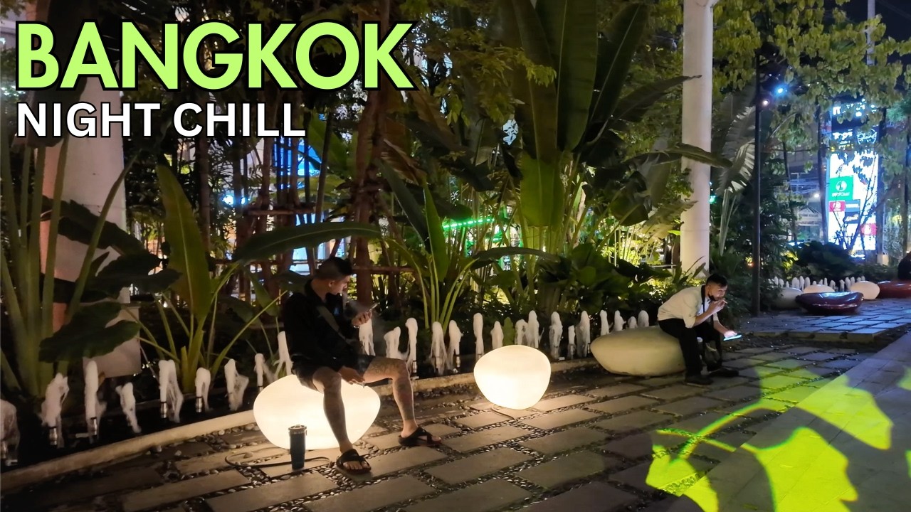 Night Walk in Thonglor (Sukhumvit Soi 55) | Bangkok City Sounds