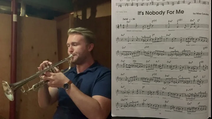 It's Nobody For Me - Mike Carubia | Effective Etudes for Jazz