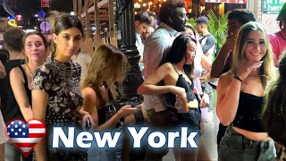 🇺🇸 MANHATTAN NIGHTLIFE AREAS - PACKED BARS \u0026 CLUBS Summer Update【ENTIRE TOUR】Best Neighborhoods