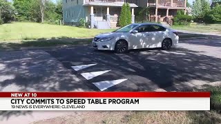 City of Cleveland committed to installing 100 more speed tables