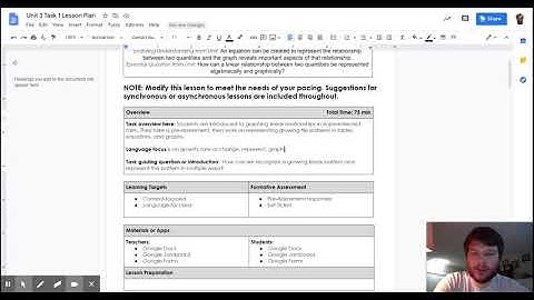 Unit 3 Task 1 Lesson Plan - Google Docs