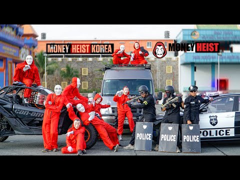 PARKOUR MONEY HEIST KOREA SPECIAL vs POLICE ( BELLA CIAO REMIX ) live action