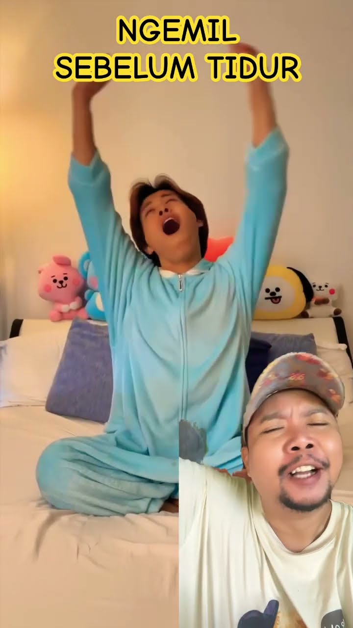 NGEMIL SNACK SEBELUM TIDUR!!!?? #funny #comedy #alanchikinchow #short