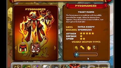 Dungeon Rampage : Buying Pyromancer May 2014