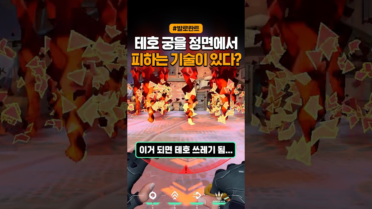 테호 궁을 정면에서 피할 수 있다고?