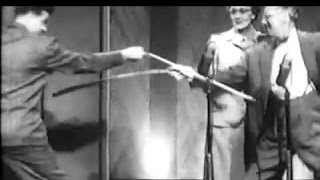 You Bet Your Life #54-26 Dueling zoomerangs; MLB Pitcher Bob Lemon (Floor, Mar 10, 1955)
