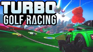 ROCKET LEAGUE + GOLF?! - Turbo Golf Racing