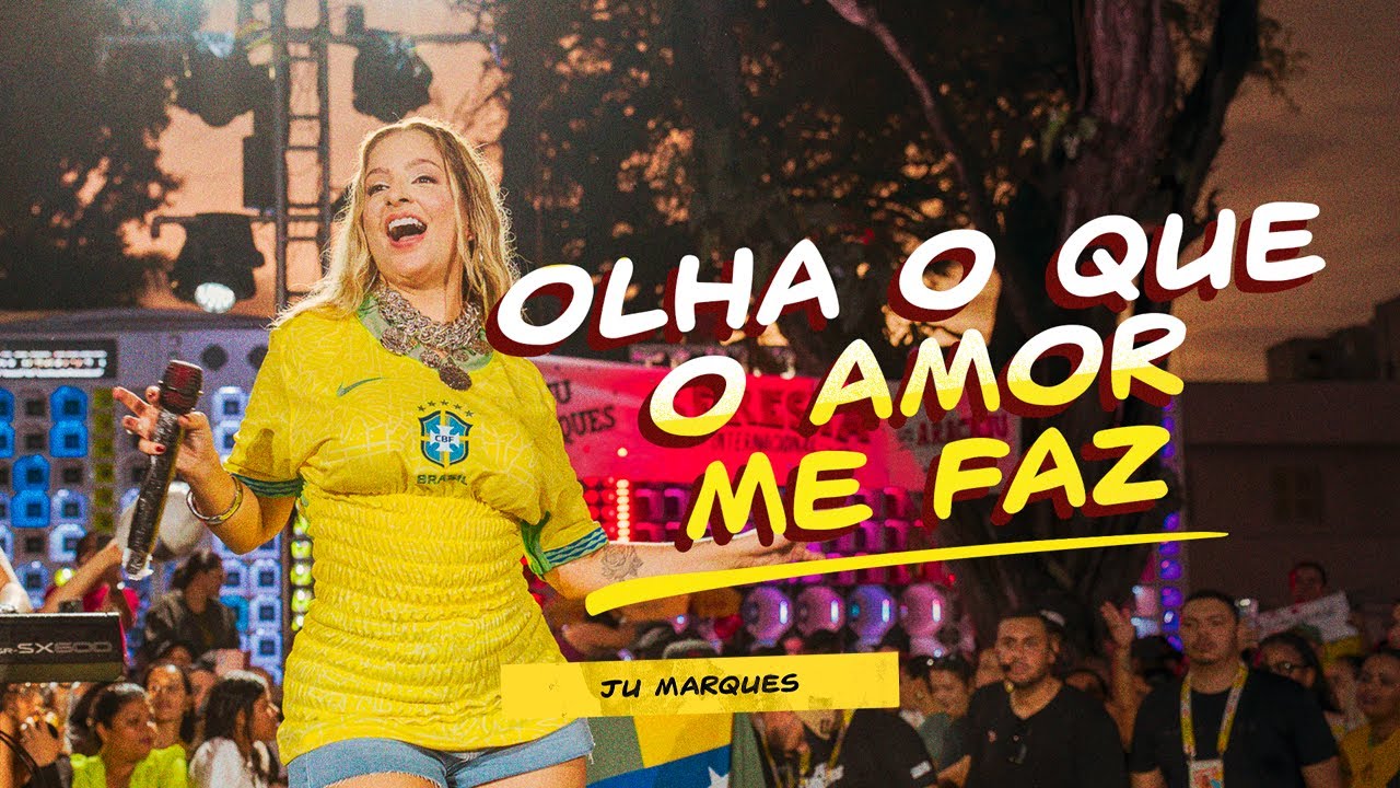 Ju Marques - OLHA O QUE O AMOR ME FAZ (Seresta Internacional In Aracaju)