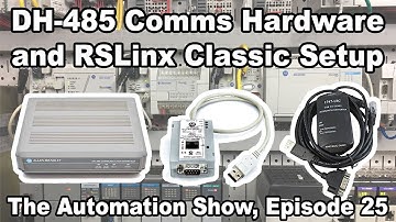 DH-485 Comms Hardware and RSLinx Setup