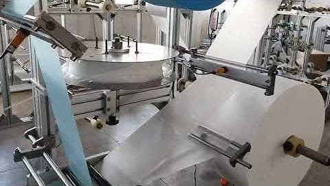Fully automatic wide elastic ear band mask making machine(2020)