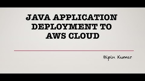 Java Application deployment on AWS Cloud | s3 bucket | AWS cloud