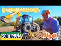 Blippi e a Retroescavadeira II | Vídeos Educativos para Crianças | As Aventuras de Blippi