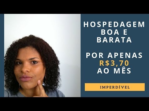 Hospedagem Boa e Barata por Apenas R$3,70 Ao mês