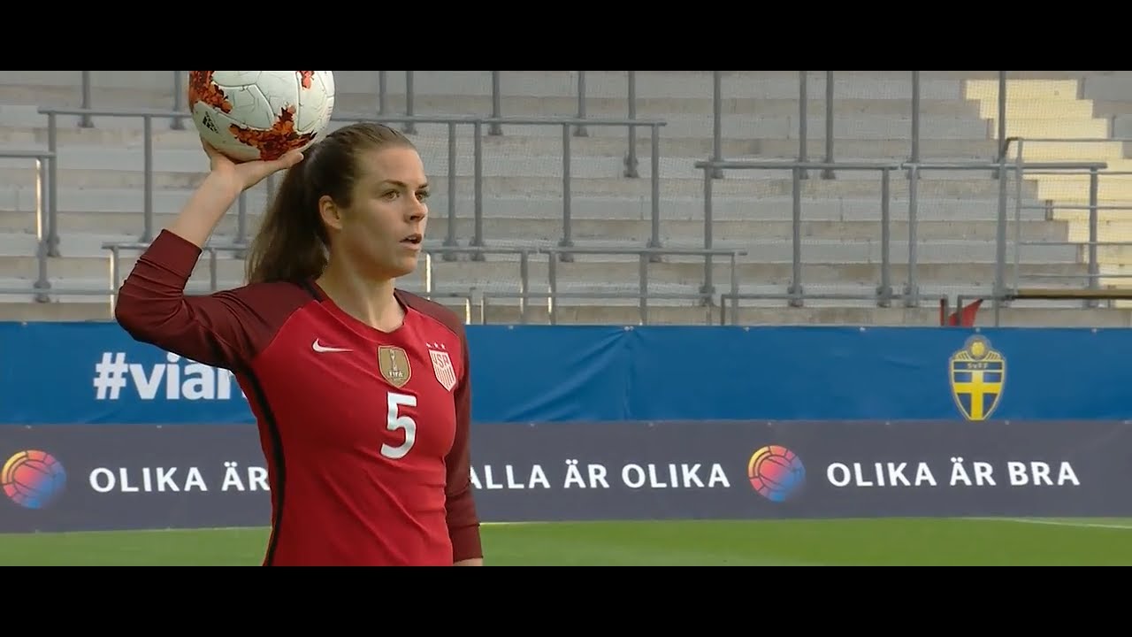 (1) USWNT vs Sweden 6.8.2017