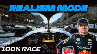 F1 23 Realism Mode - Max Verstappen - Austria  (Last to first) [100% Race + Cockpit + No HUD]