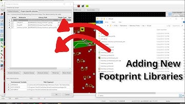 KiCad 5.0 -  Adding new footprint libraries