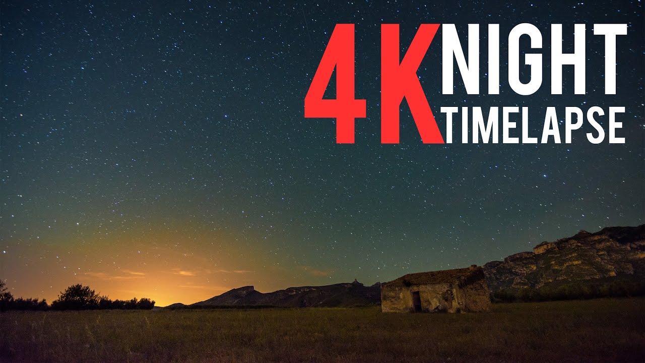 Night Time Lapse  4K