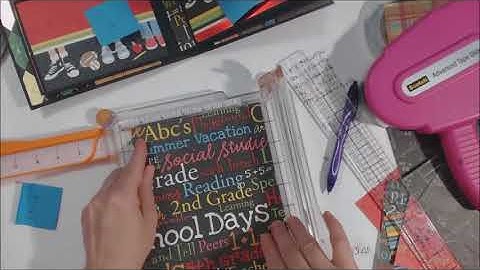 Graduation Mini Album Part 4 Matting pages