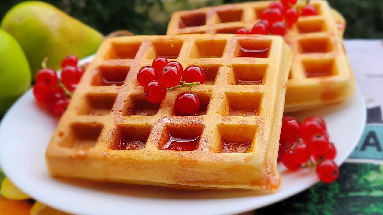 Гофрети, толкова са вкусни, че дъщеря ми иска да ги правя всеки ден! Лесна и бърза закуска!