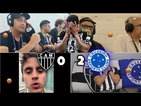 REAÇÕES ATLÉTICANAS - QUE GOLAÇO DO FABRÍCIO BRUNO! - ATLÉTICO MG 0-2 CRUZEIRO - COPA DO BRASIL 2025