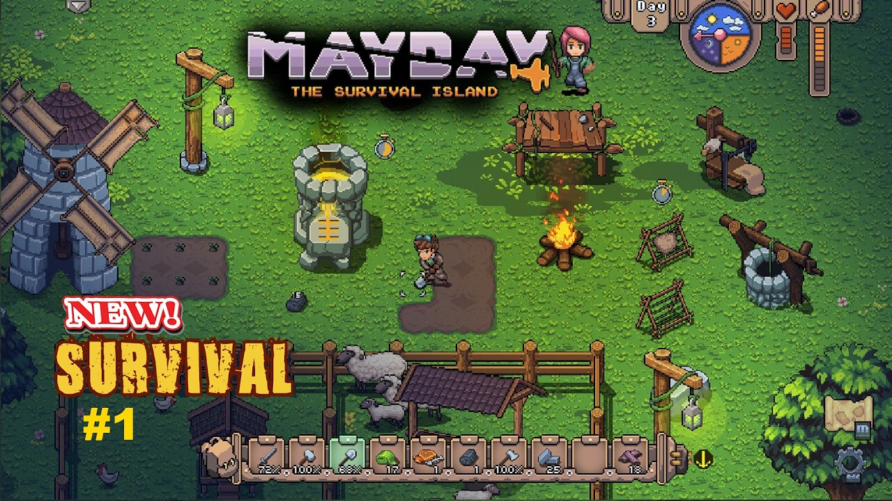 Mayday: The Survival Island ✅#1 Знакомство с островом ✅ ПК Steam игра песочница ✅ Релиз: не известен
