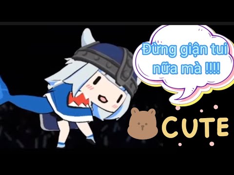 Video 【Hololive Vietsub】Gura khi bị kênh chat giận !! - youtube
