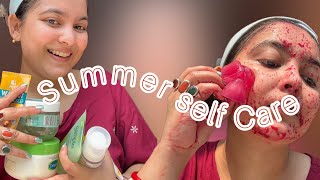 My Realistic Summer Selfcare Routine Some Tips For Every Girl