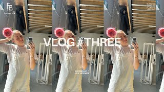 Solo wedding prep as a florist, new ceramics, the ceremony fell over 800 times | VLOG THREE