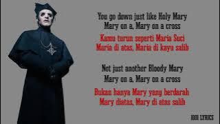 Mary On A Cross - Ghost (Lirik &  Terjemahan)