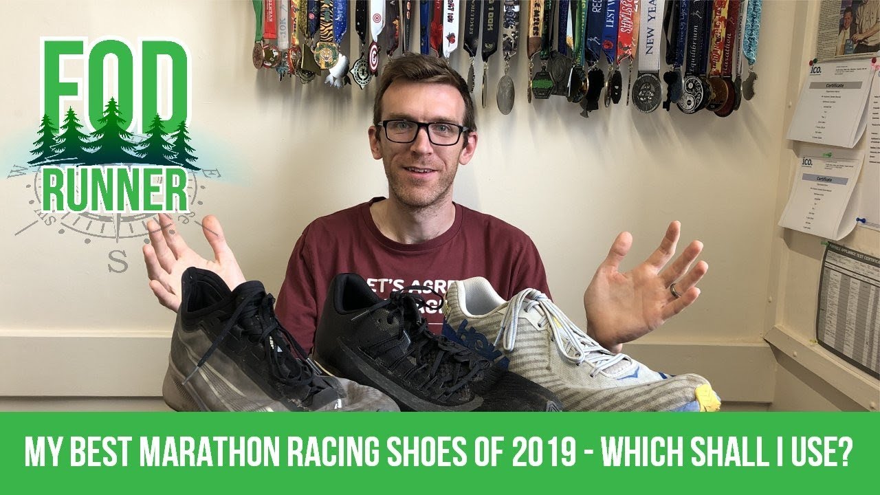 best marathon racing shoes 2019