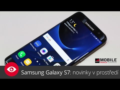 Samsung Galaxy S7: novinky v prostředí (MWC 2016)