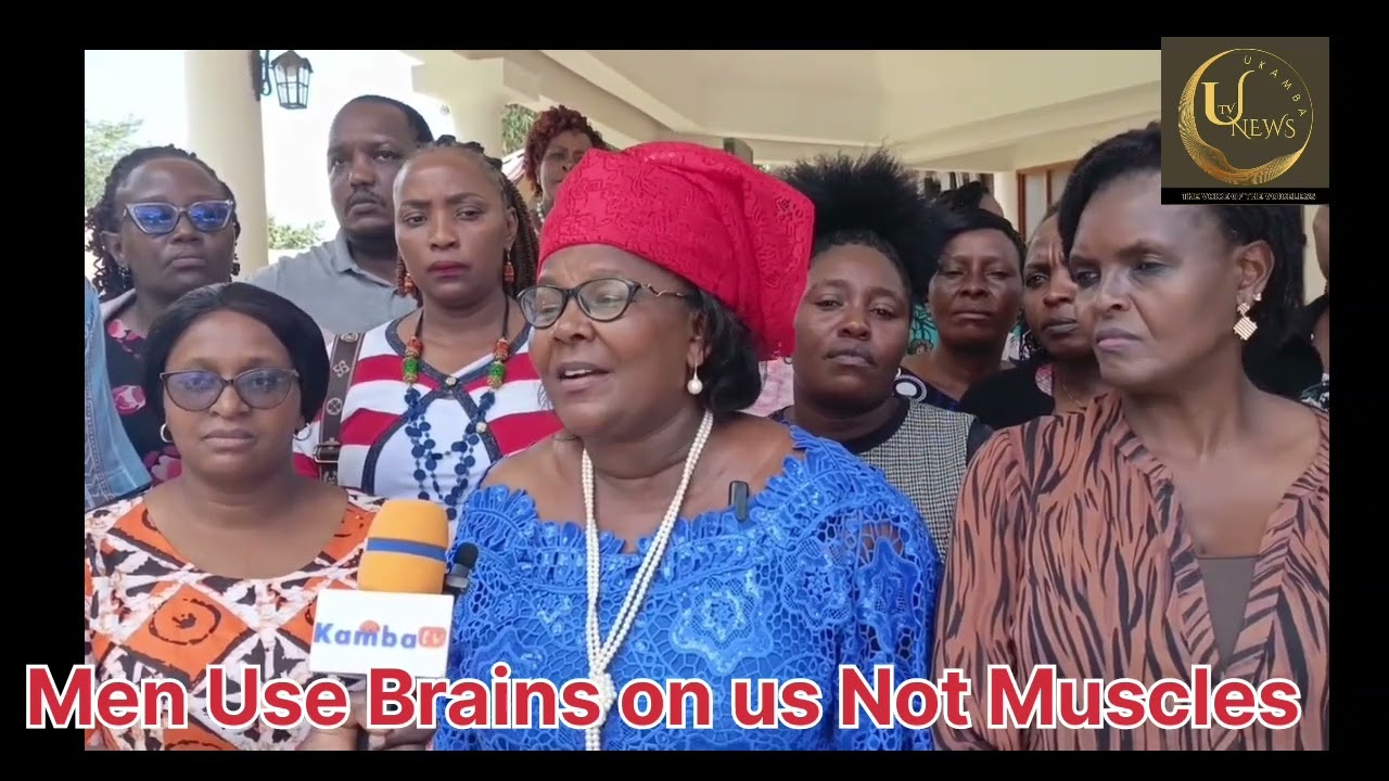 MAKUENI MP URGES MEN TO BE PARTNERS IN DEVELOPMENT.