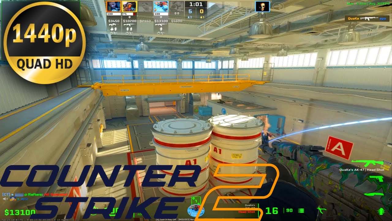 Counter Strike 2 Gameplay 2K NUKE Easy Victory!