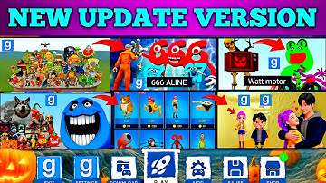 NEW UPDATES VERSIONS! NEXT BOT PLAY GROUND MOD VS NEW CHARACTERS UPDATES EVULITION STORYS IN GMOD