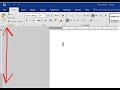 How to change ms word scroll bar left to right  right to left