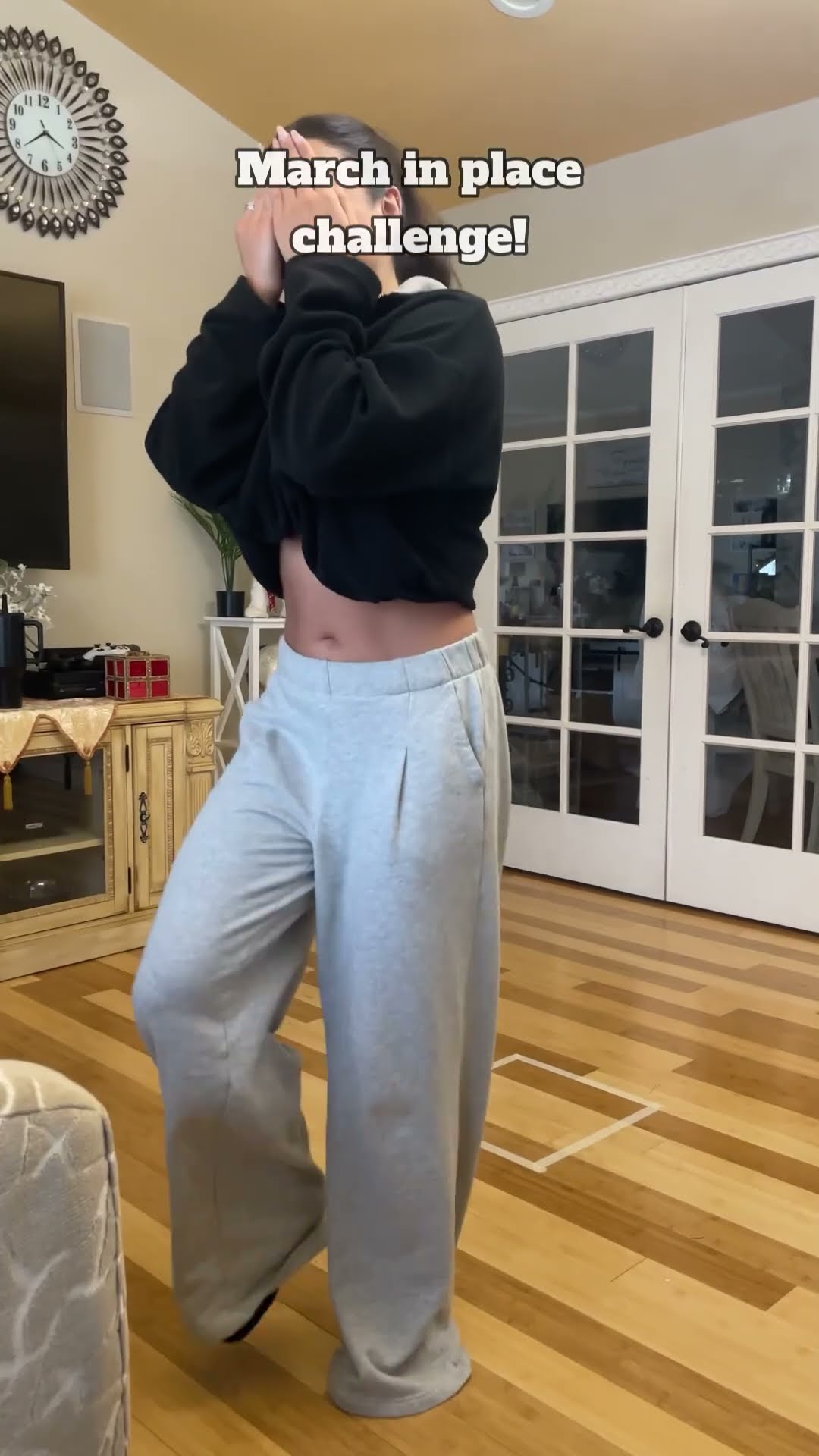 MARCH IN PLACE CHALLENGE! ? #shorts