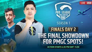 [URDU] PMPL MENA & South Asia Championship S1 Finals Day 2 | The Final Showdown for PMGC Spots!