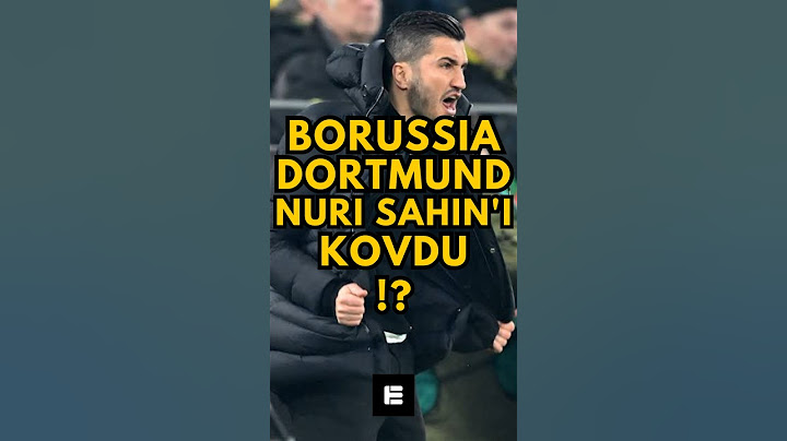 Nuri Şahin Borussia Dortmund'dan Kovuldu !? #nurişahin #borussiadortmund #dortmund #football #shorts