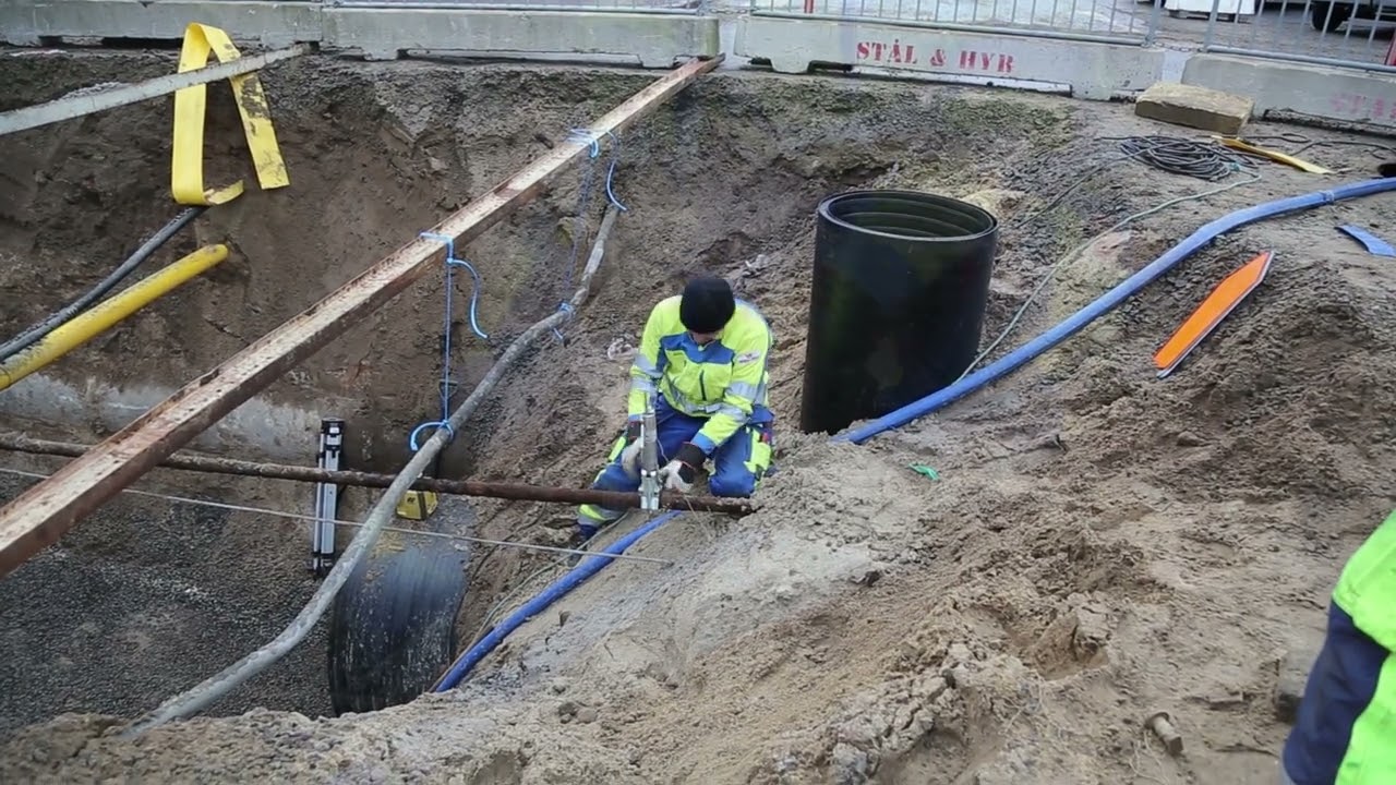 Varberg Borgmästargatan Varberg Energi kollar om kabel är i bruk 2013 12 09