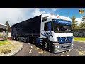 ETS2 | Realistic driving | Mercedes Actros MP3 V6 | PNG + JBX3 | #ets2 1.54