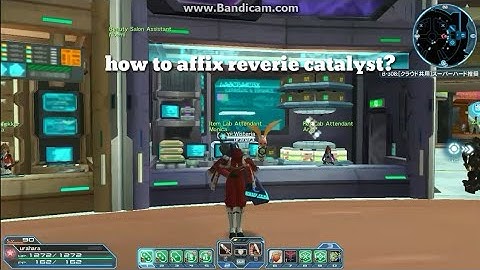 [PSO2] how to affix reverie catalyst