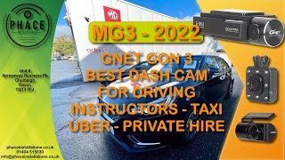 Mg3 Driving Instructor Taxi Best Dash Camera Gnet Gon 3 - Phace Installations