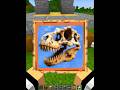 Minecraft Dino Statue 💀 (My Ordinary Life)
