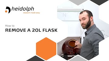How to Remove a Flask - Heidolph Industrial Rotary Evaporator